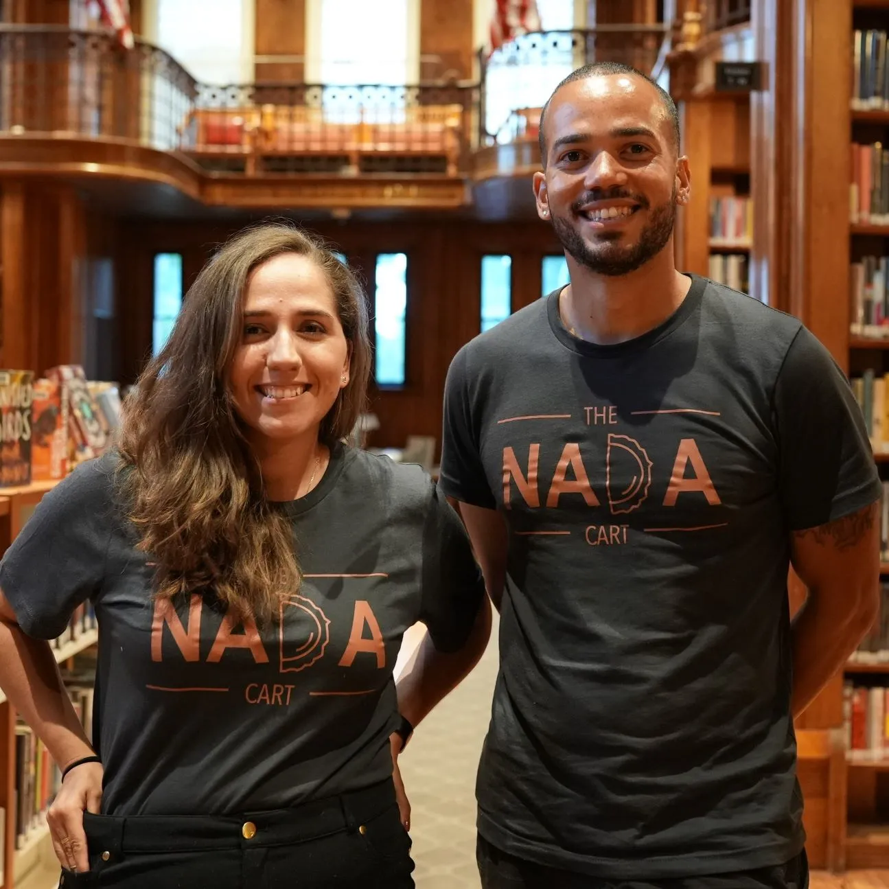 Stephanie and Keneddy from The Nada Cart